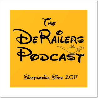 DeRailers Podcast Magical Logo Posters and Art